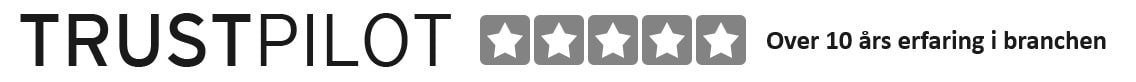 Trustpilot bedømmelse